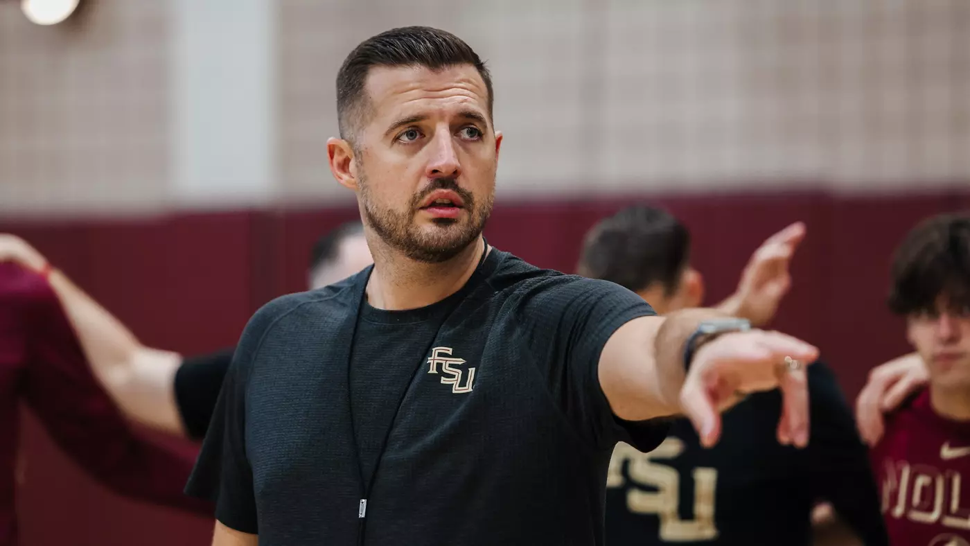 Florida State head coach Luke Loucks